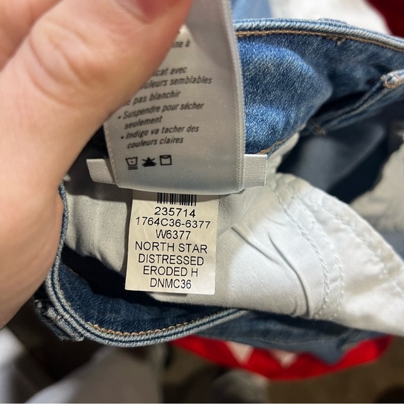 PAIGE Verdugo Ankle Jeans North Star Distressed Eroded Size 27 - Picture 10 of 10